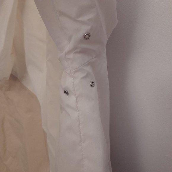 Neyelle White and Tan Windbreaker Size Large - Picture 10 of 11